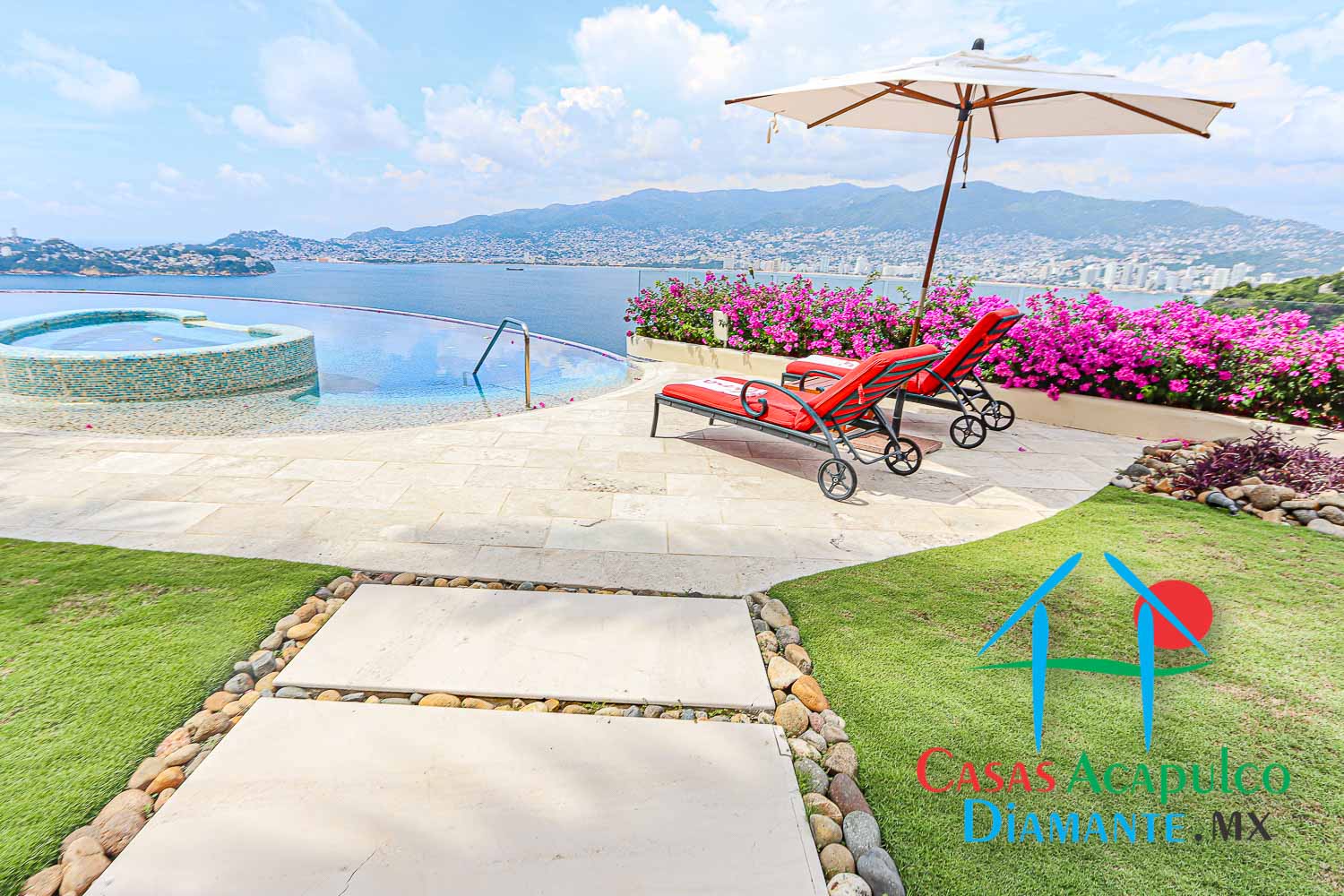 Villa Portofino - Alberca antes de Otis 9